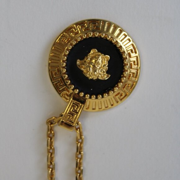 Versace Enamel Medusa Necklace - Picture 4 of 5
